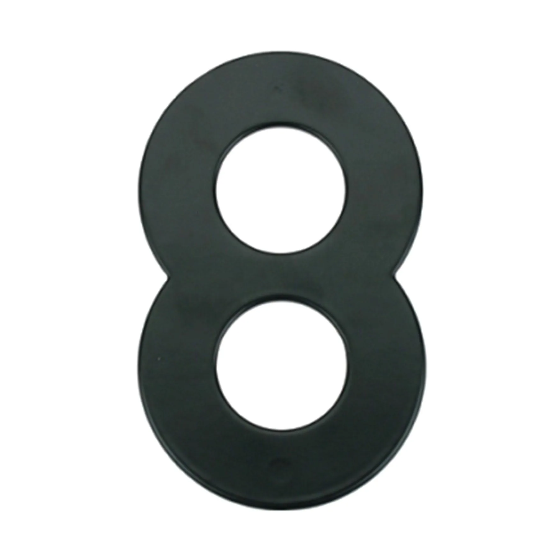 Número "8" 14,5cm Aço Preto Viva Bricolage