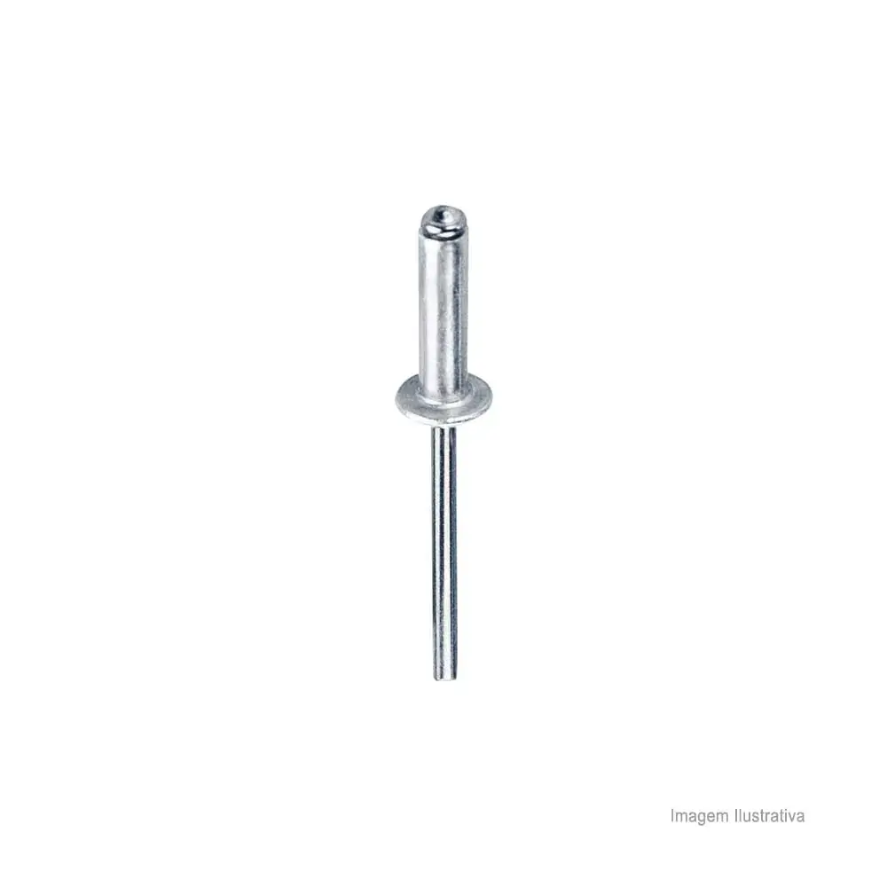 Rebite Aluminio 4,8 X 15mm Bemfixa 972