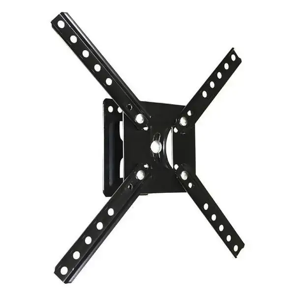 Suporte para TV de 10 a 40 SBRP120 Preto Articulado 2 Movimentos Inclinacao de ATE 15º Brasforma