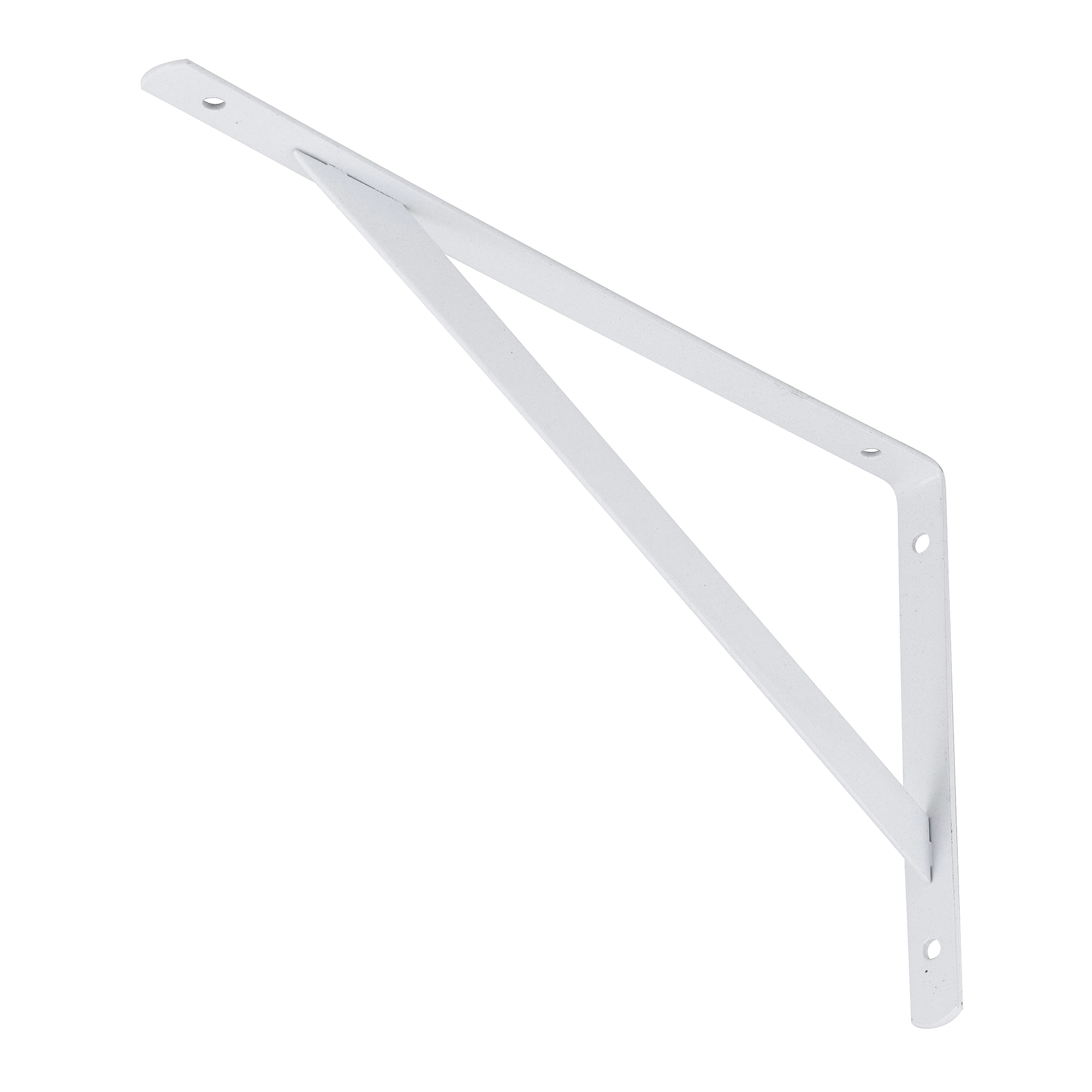Mão Francesa Leve Brasforma 14,95x21,95cm Branca Aço Carbono