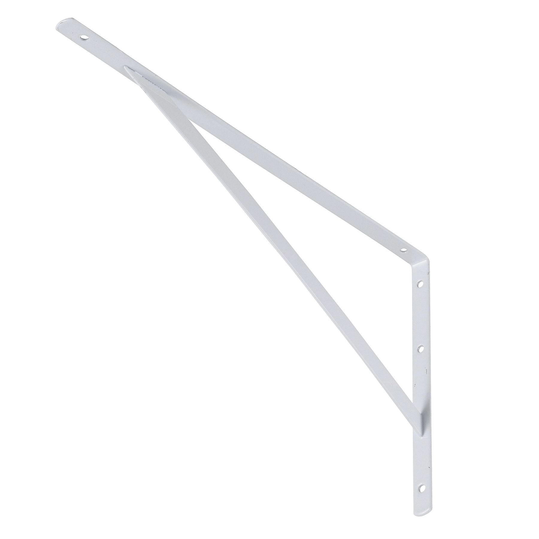 Mão Francesa Leve Brasforma 20,4x36cm Branca Aço Carbono
