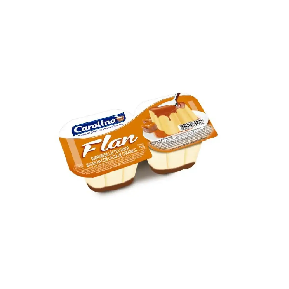 Sobremesa Lactea Baunilha C/ Calda De Caramelo 180g