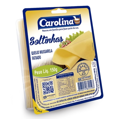 Queijo Carolina 150g Fat.mussarela