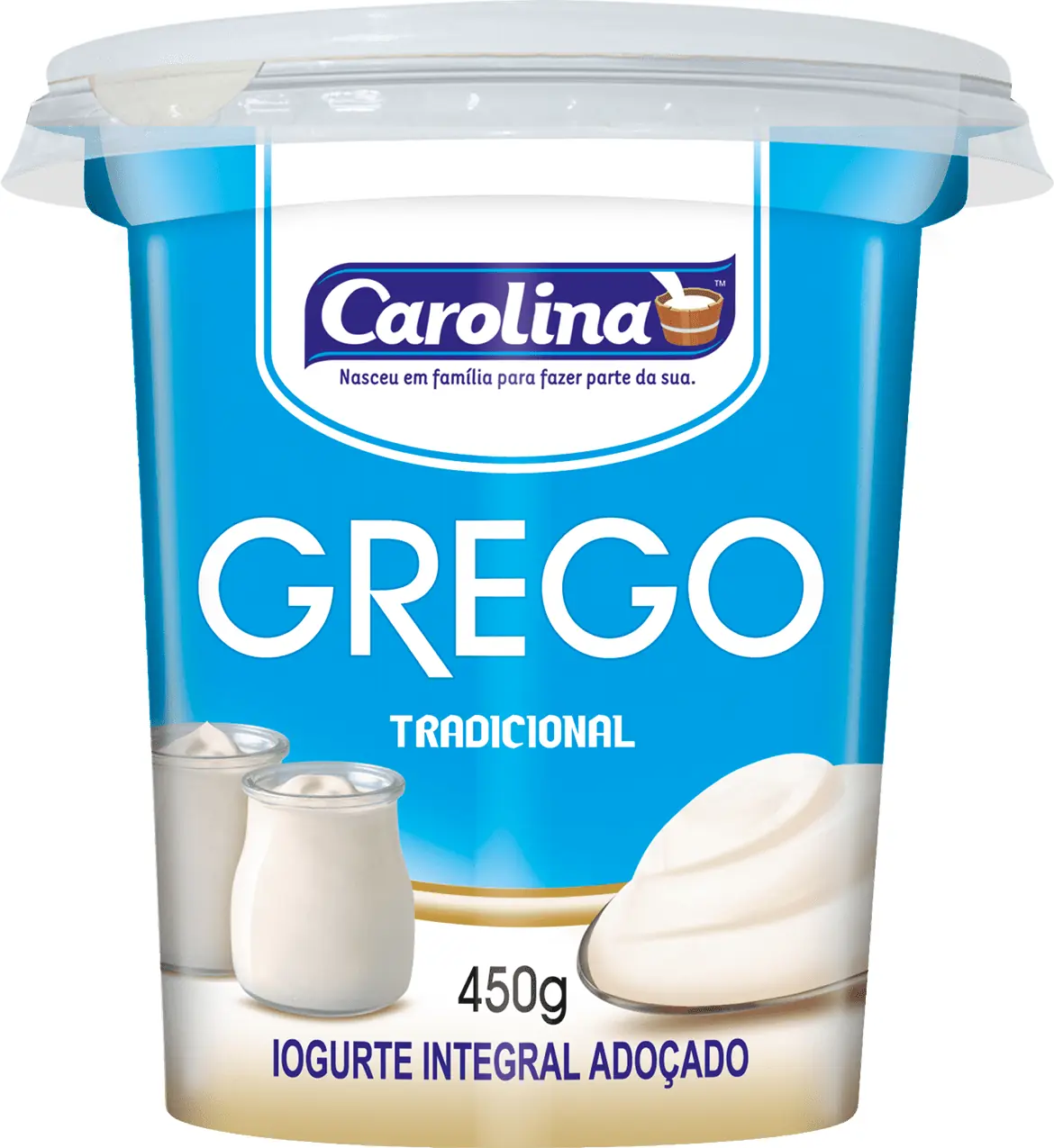 Iogurte Grego Carolina Trad 450g
