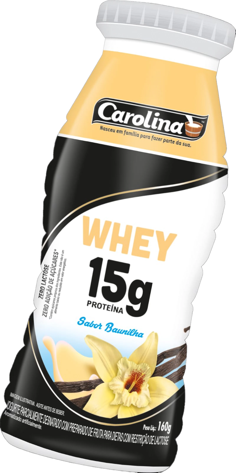 Beb Lact Carolina Whey Baunilha 15g Prot 160g