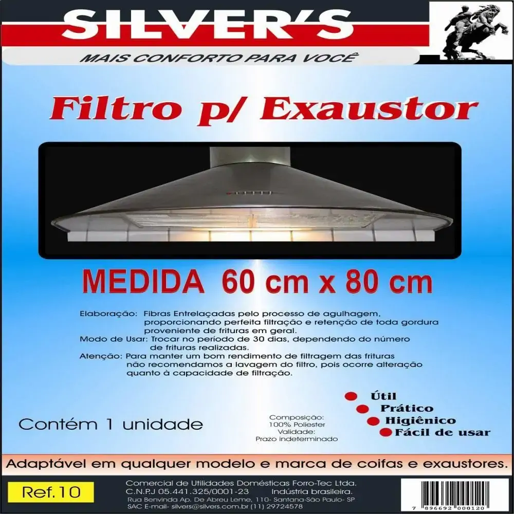 Filtro Exaustor Silver S C1