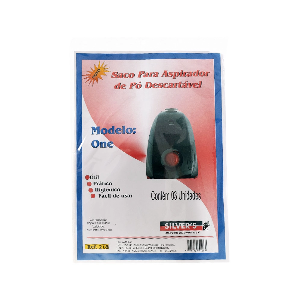 Saco P/aspirador De Po Silvers Electrolux One