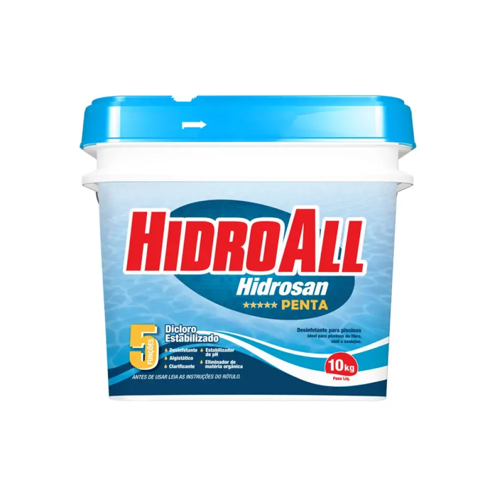Cloro Granulado 10kg Hidrosan Penta