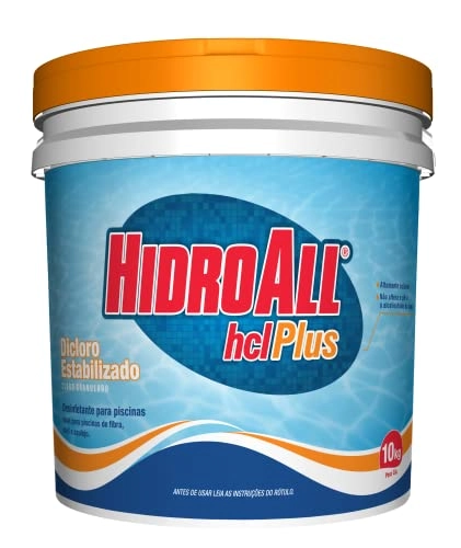 Cloro Piscina Hidroall 10kg Hcl Plus