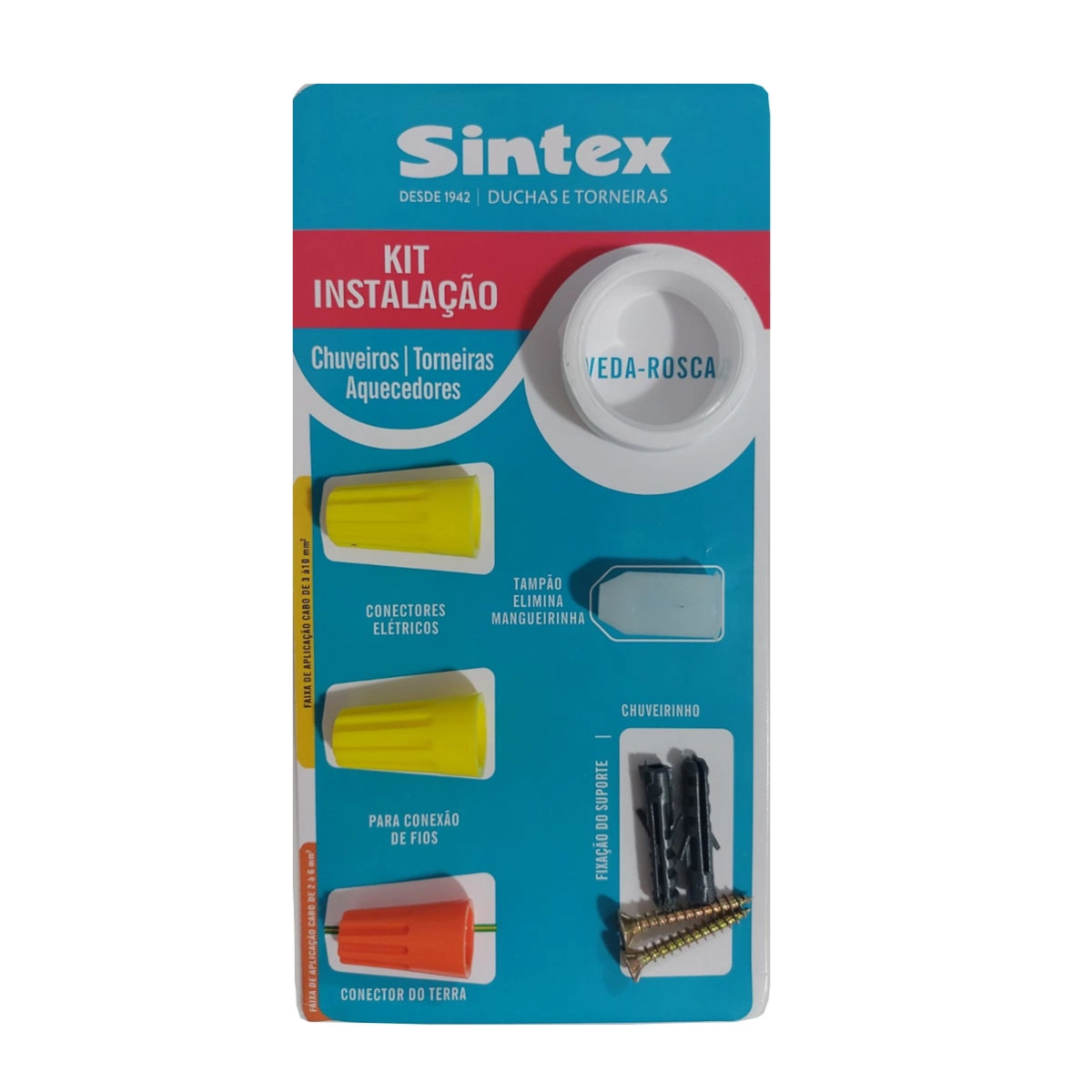 Kit Instalação Para Chuveiros Torneira E Aquecedores Sintex