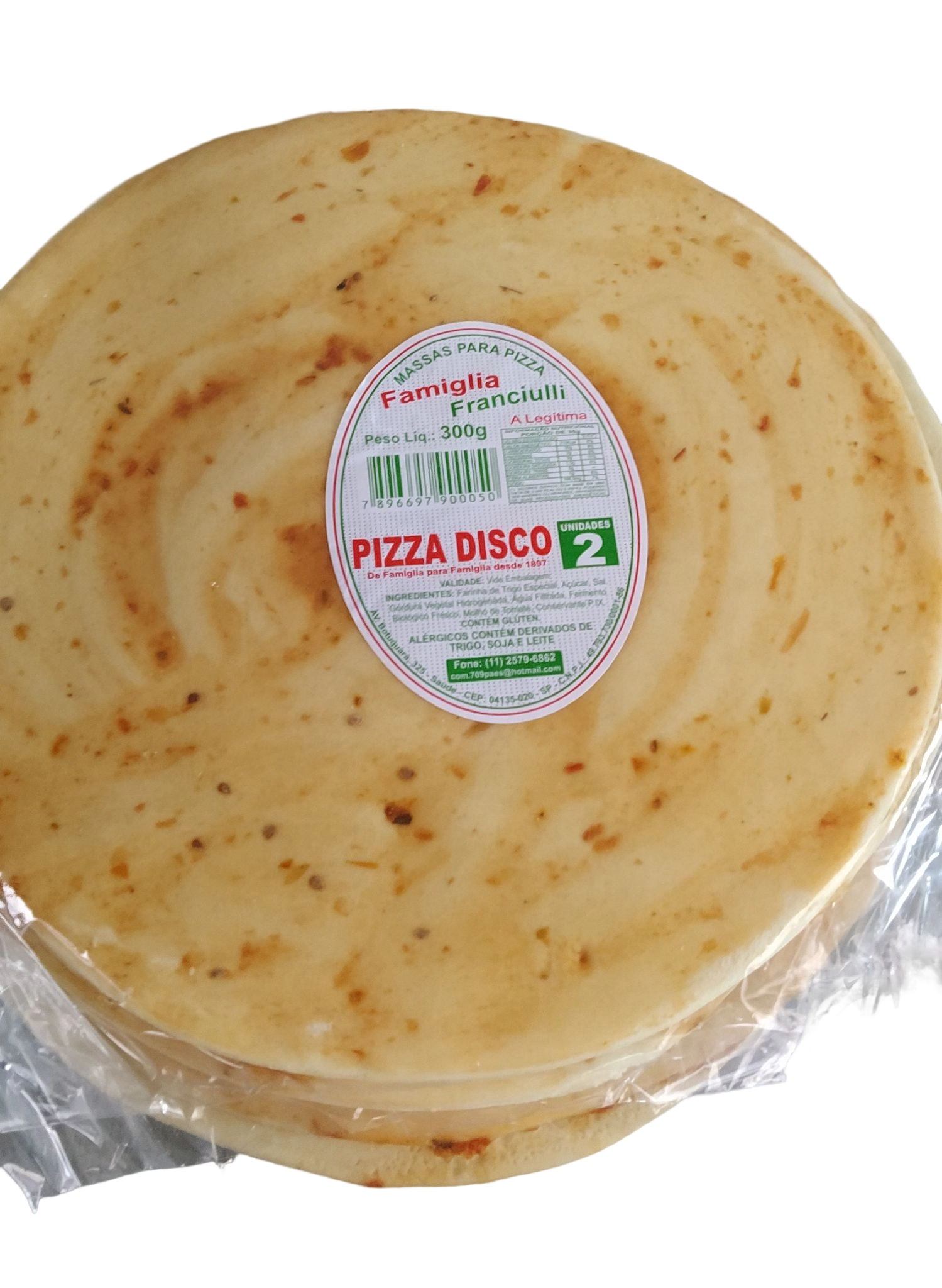 Pizza Famiglia Franciulli 320gr Disco