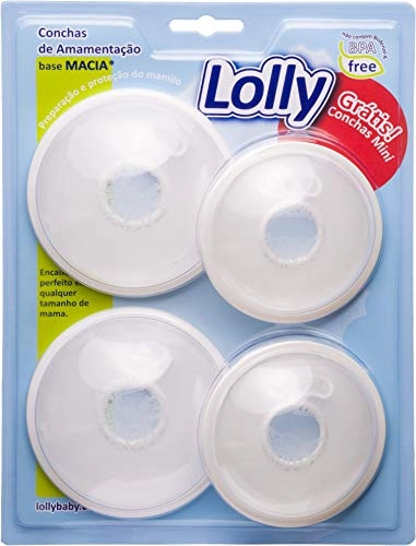 Concha De Amamentação Lolly Pós Parto Macia Com 2 Unidades