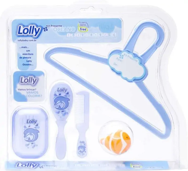 Lolly Kit Banho Oceano Azul 7154