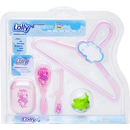 Lolly Kit Banho Oceano Rosa 7154