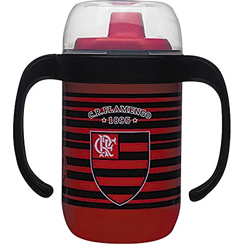 Copo Lolly Baby Flamengo Anti Vazamento