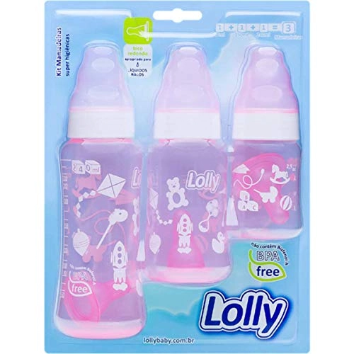 Kit Mamad Lolly Rosa 3 Un