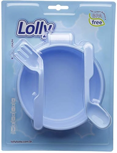 Kit Alimentacao Lolly Tip Azul