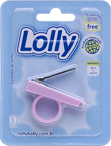 Cortador De Unha Lolly Rosa