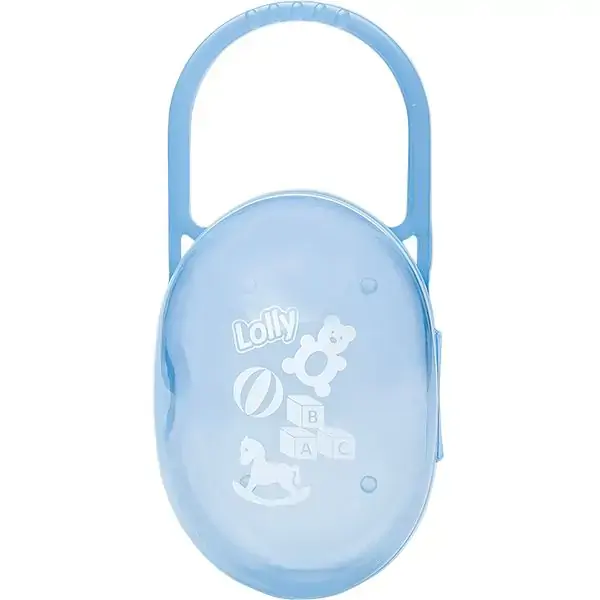 Porta Chupeta Lolly Azul