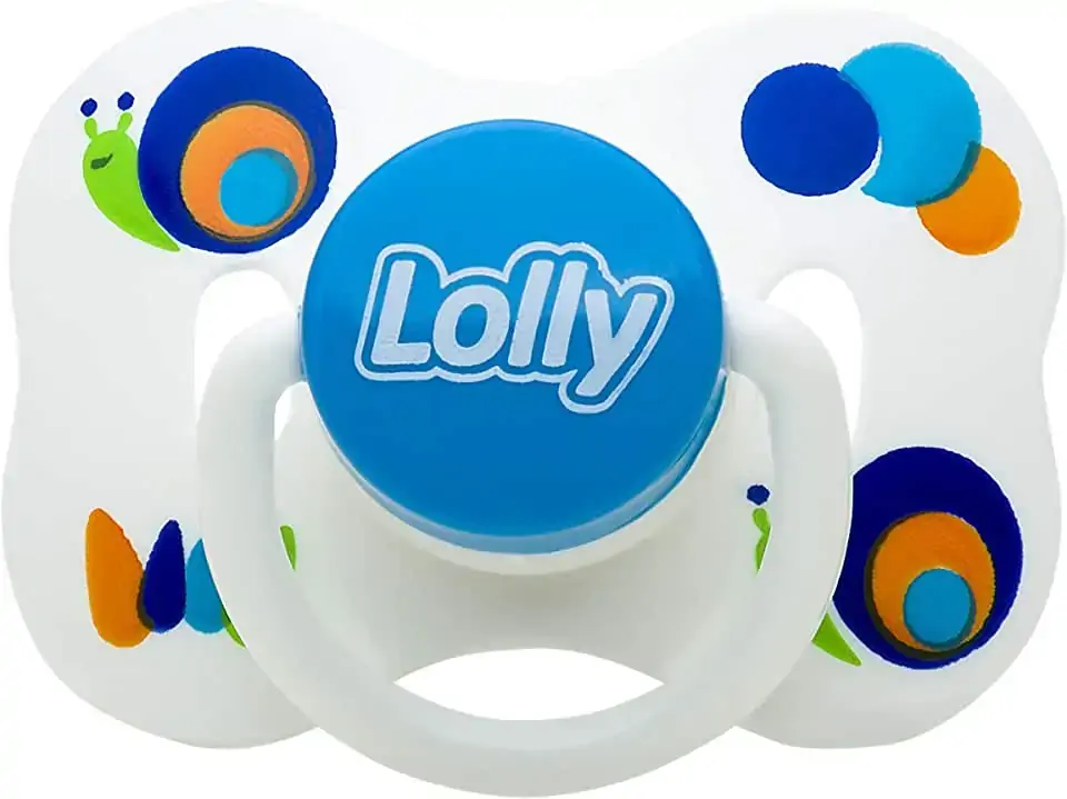 Chupeta Lolly Zoo Borboleta Sil Orto T2 Azul
