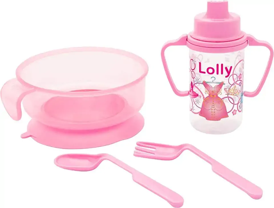 Kit Alimentaçao Tip Rosa Ref7131
