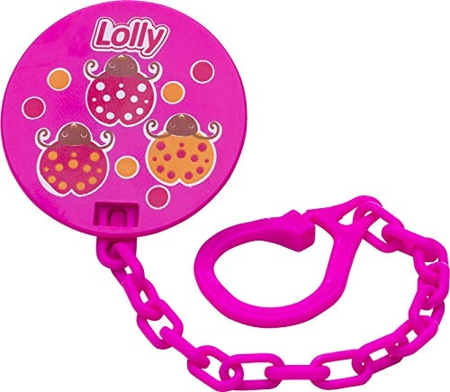 Prendedor Ch Lolly C7073 Corrente Rosa