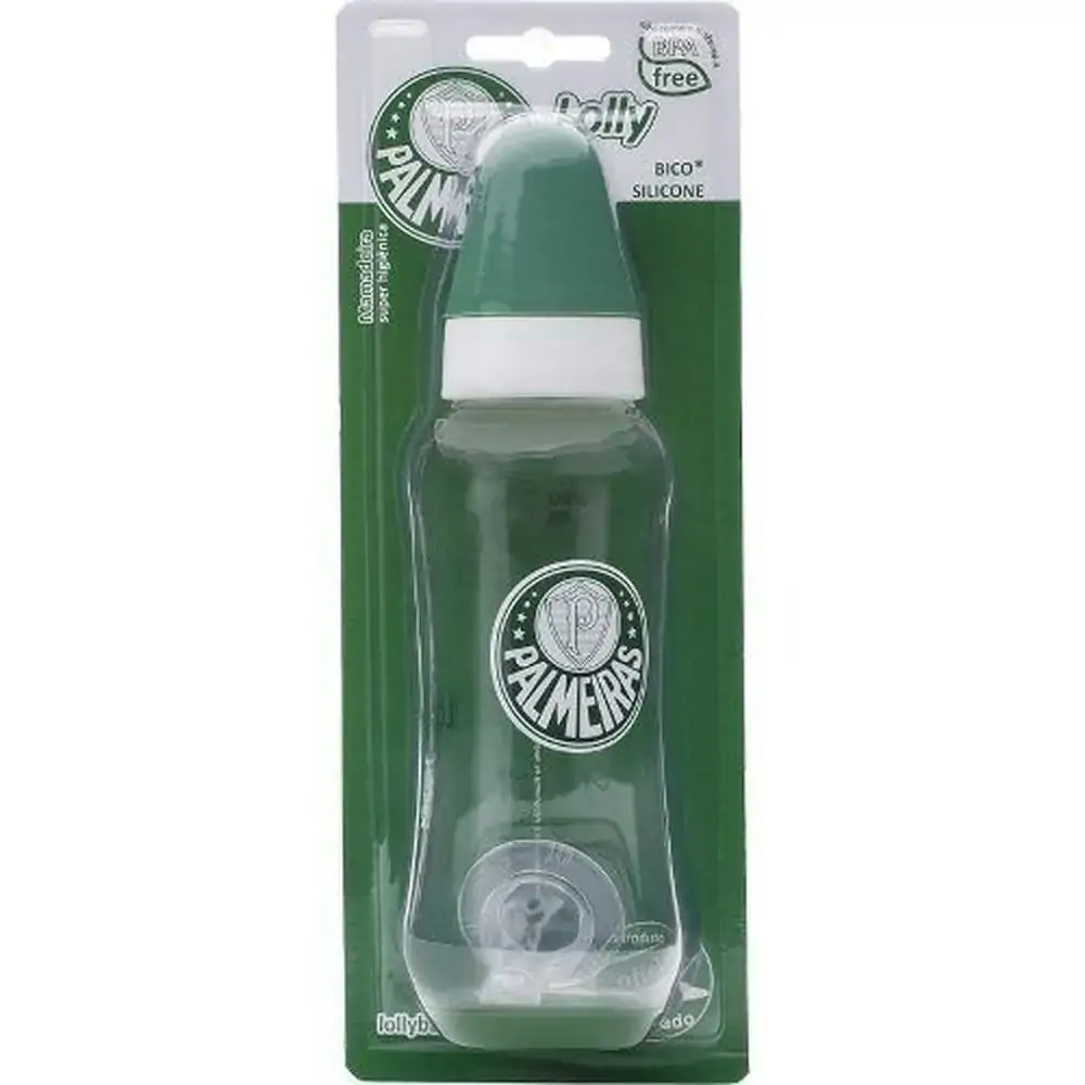 Mamadeira Lolly 250ml Palmeiras Sil Red