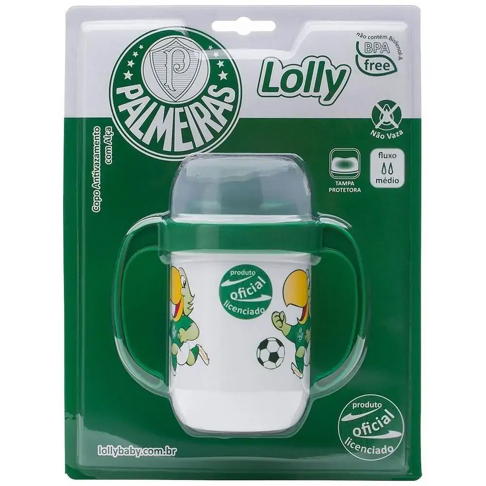 Copo Lolly Antivaz 250ml Palmeiras
