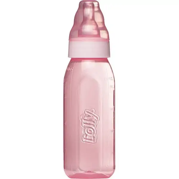 Mamadeira Lolly Clean Rosa