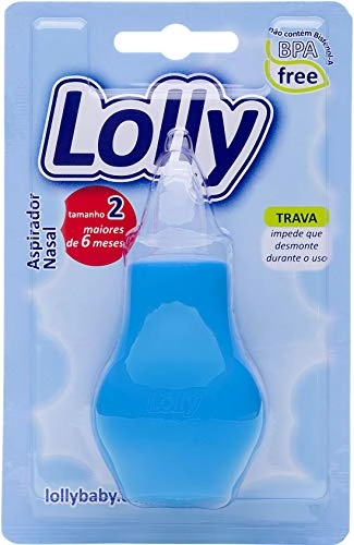 Aspirador Nasal Lolly T2 Net Azul