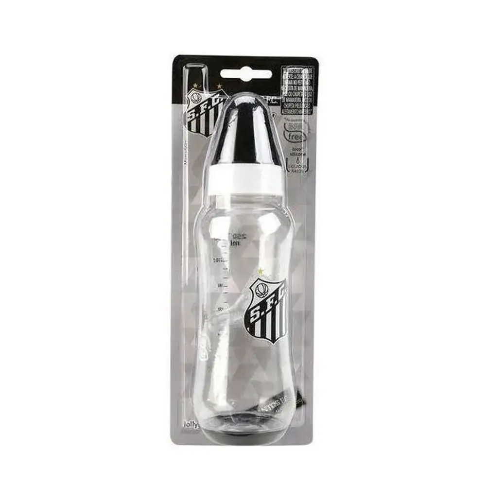 Mamadeira Lolly 250ml Santos Sil Red