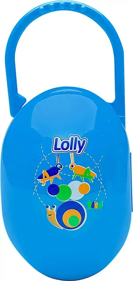 Porta Chupeta Azul
