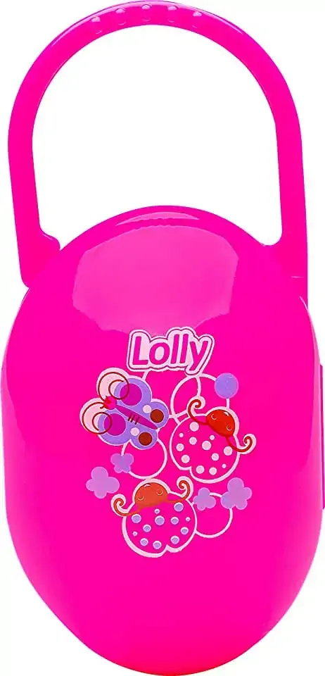 Porta Chupeta Zoo Rosa
