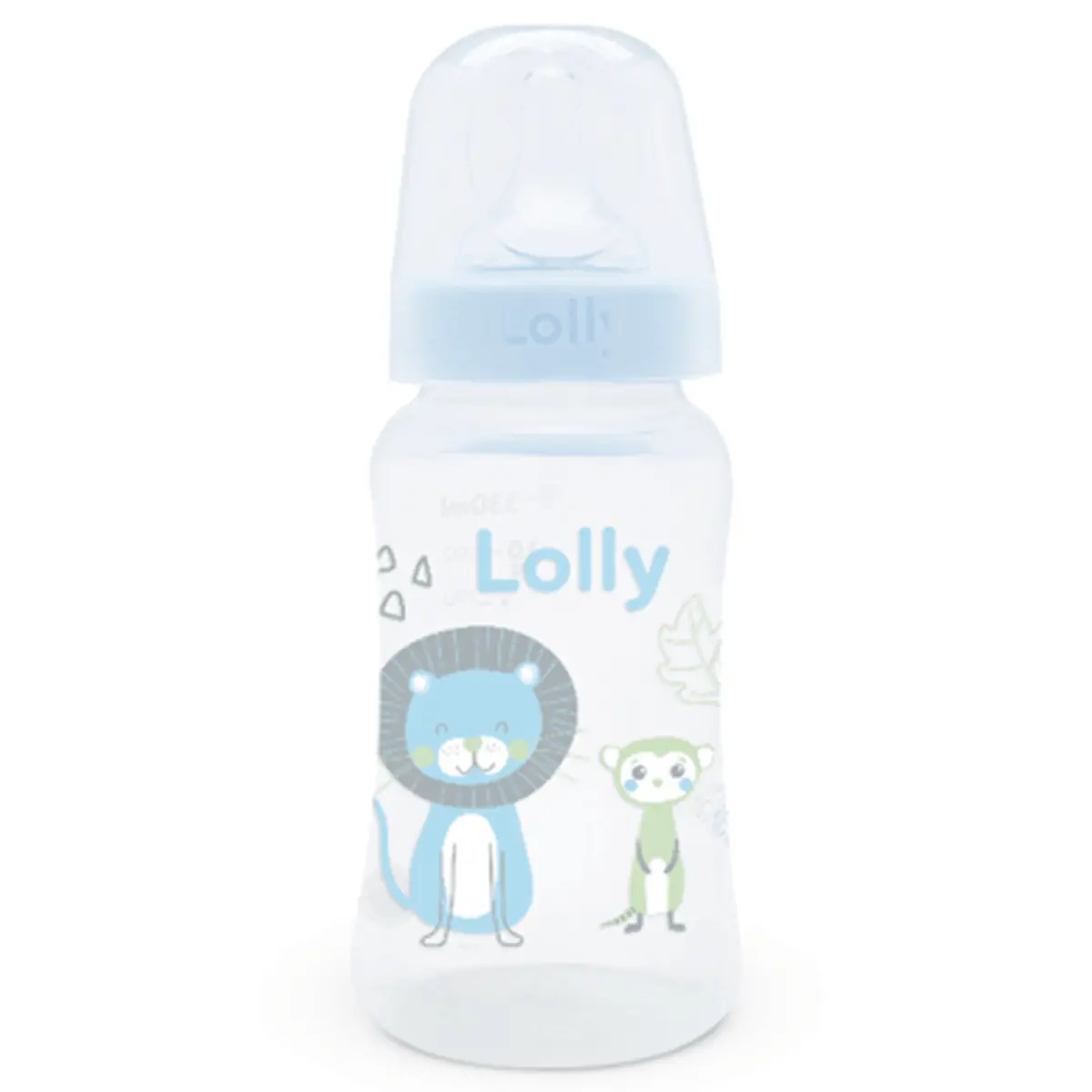 Mamadeira Zoo Lolly B. Silic. Red. Az 300ml