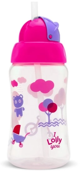 1100900 39241000 Copo Lolly Viva C Canudo 330ml Rs Bl1u