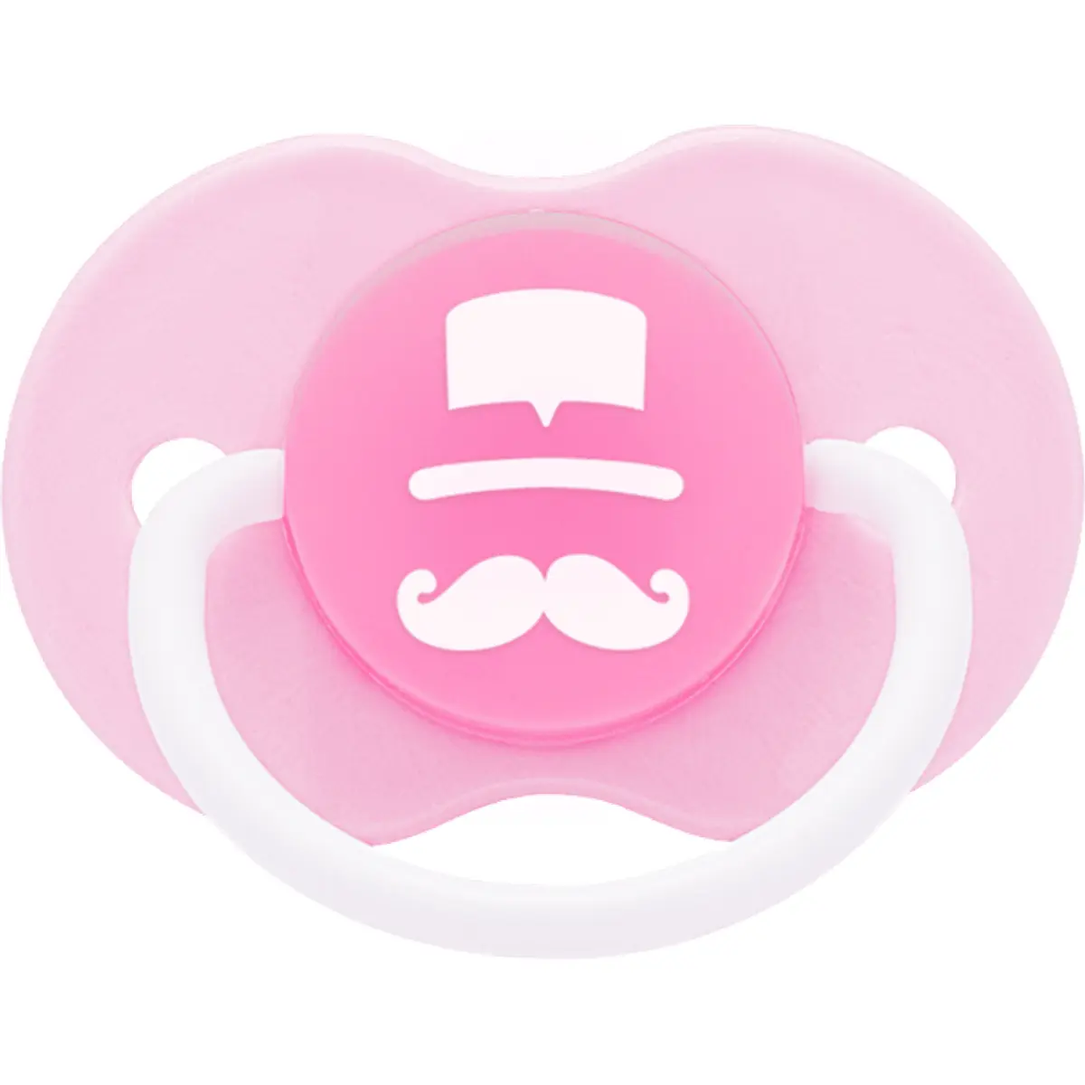 Chupeta Lolly Kindy Mundo Bita Rosa Silicone 0-6 Meses 1 Unidade