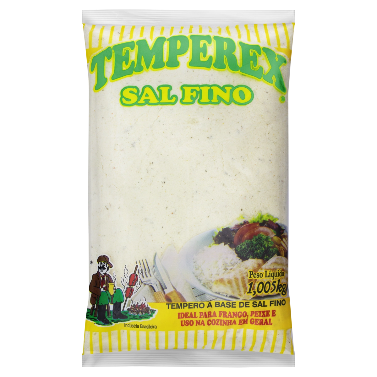 Sal Refinado Temperex Pacote 1,005kg