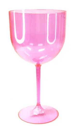 Taca Gin Rosa Neon Solido Lsc Und