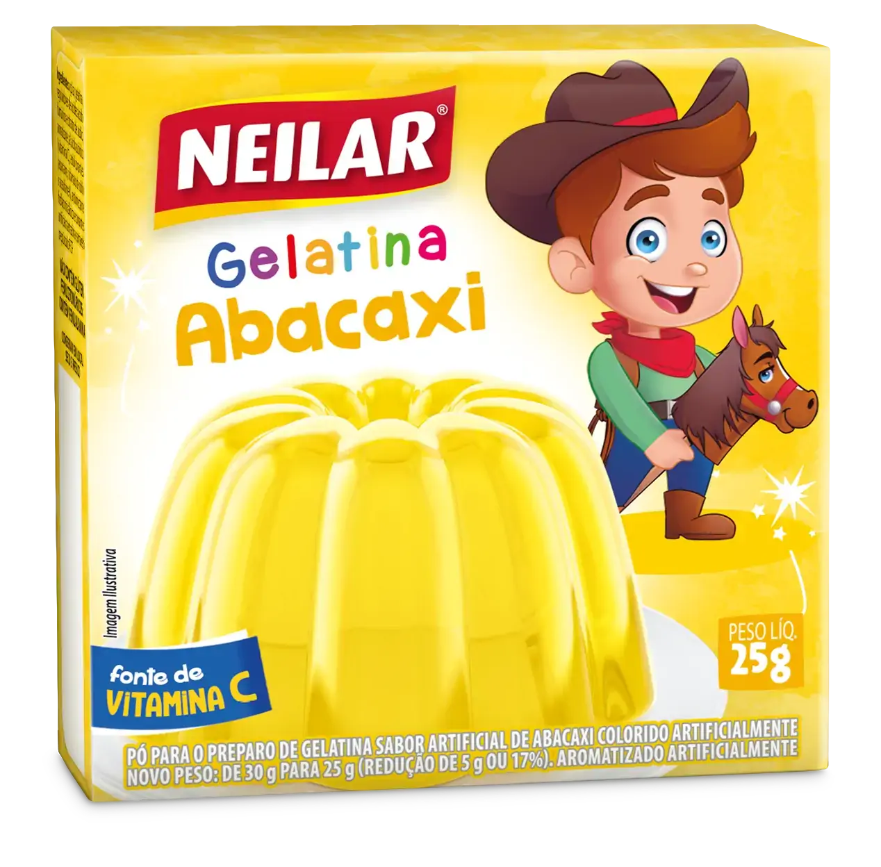 Gelatina Neilar Abacaxi