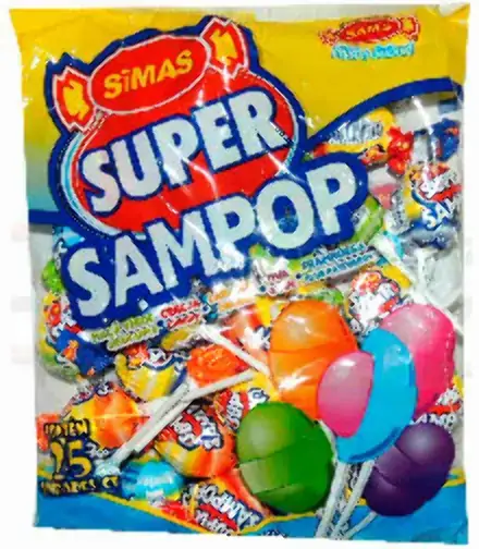 Pct Pirul. Super Sampop Sortido 30,0 G