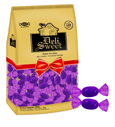 Bala Dura Sweet Uva 380g Simas