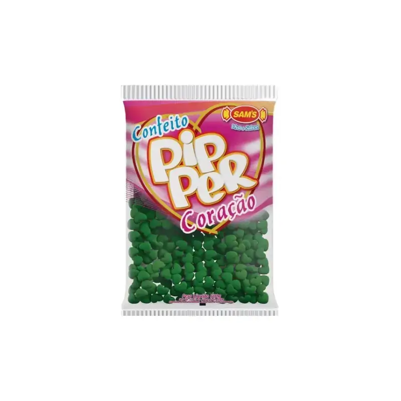 Conf Pipper Coracao Limao Vd 500g