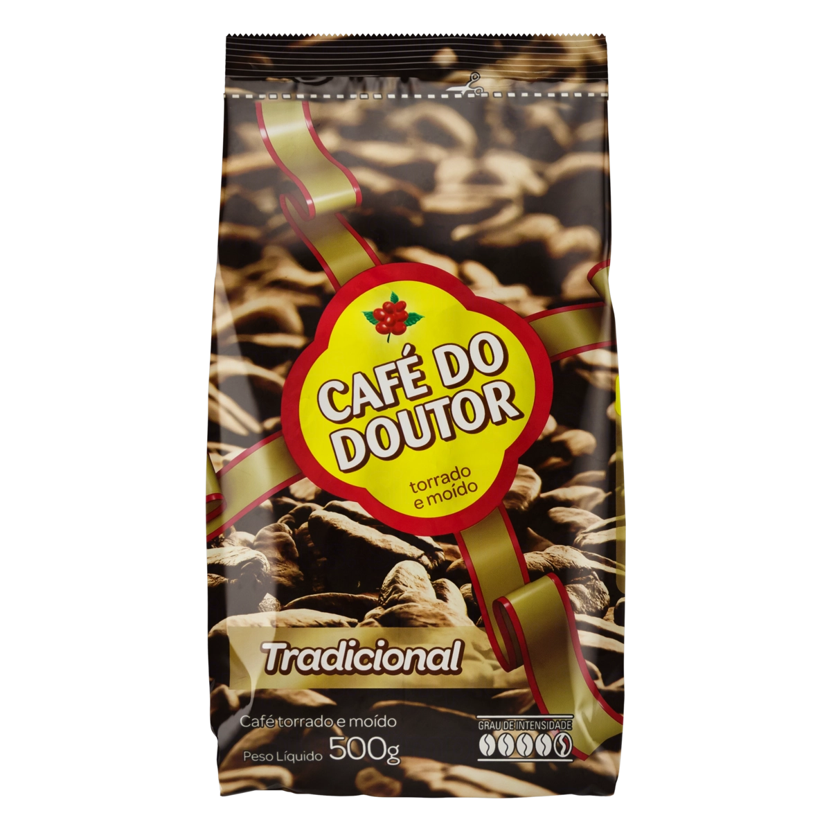 Café Torrado E Moído Tradicional Café Do Doutor Pacote 500g