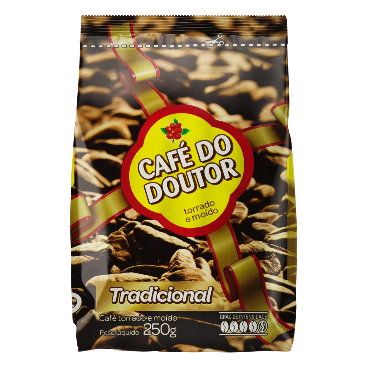 Café Torrado E Moído Tradicional Café Do Doutor Pacote 250g
