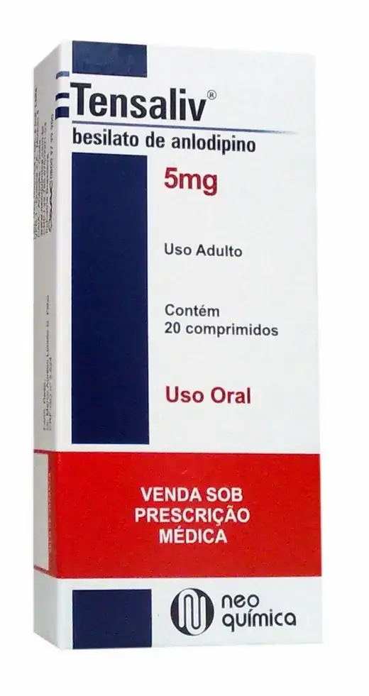 Tensaliv 5 Mg 20 Comprimidos Neo Química Similar