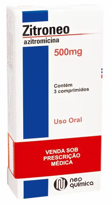 Zitroneo 500 Mg 3 Comprimidos Neo Química Similar