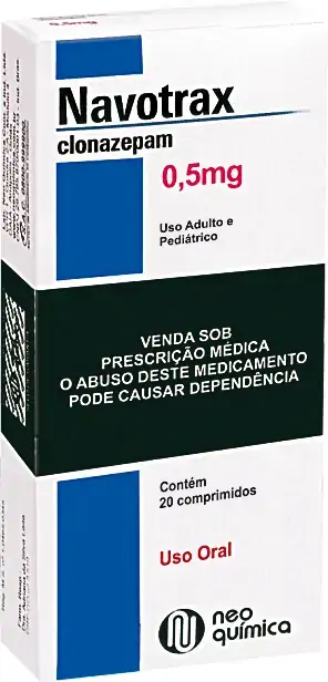 Navotrax 0,5 Mg 20 Comprimidos Neo Química Similar