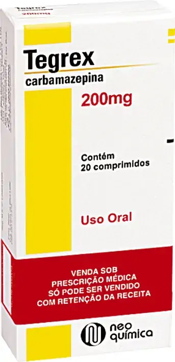 Tegrex 200 Mg 20 Comprimidos Neo Química Similar