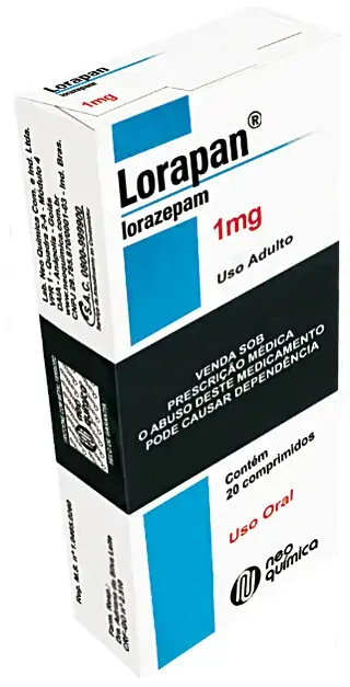 Lorapan 1 Mg 20 Comprimidos Neo Química Similar