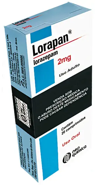 Lorapan 2 Mg 20 Comprimidos Neo Química Similar